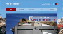 Desktop Screenshot of mcconnellwastesystems.com